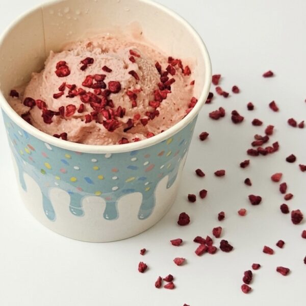 Крафтове морозиво "Полуниця"